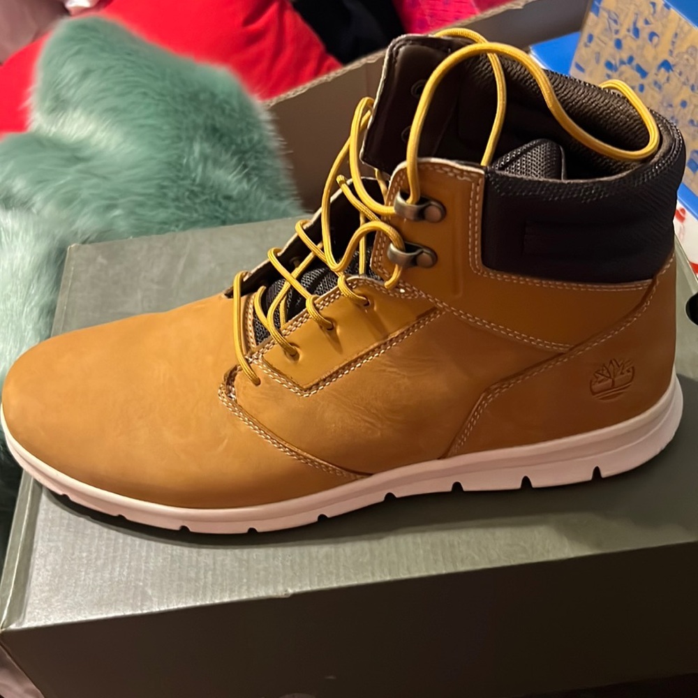 Brown Timberland Mens Boots